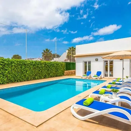 빌라 Cala'n Blanes Sleeps 9 Pool Air Con Wifi 칼라엔블레인즈